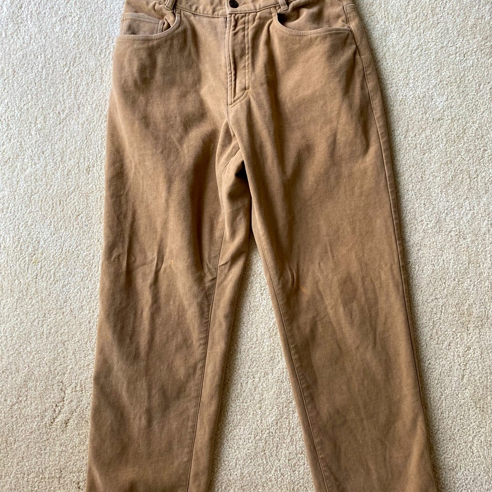 Brown Burberry 5-pocket Mens Pants
